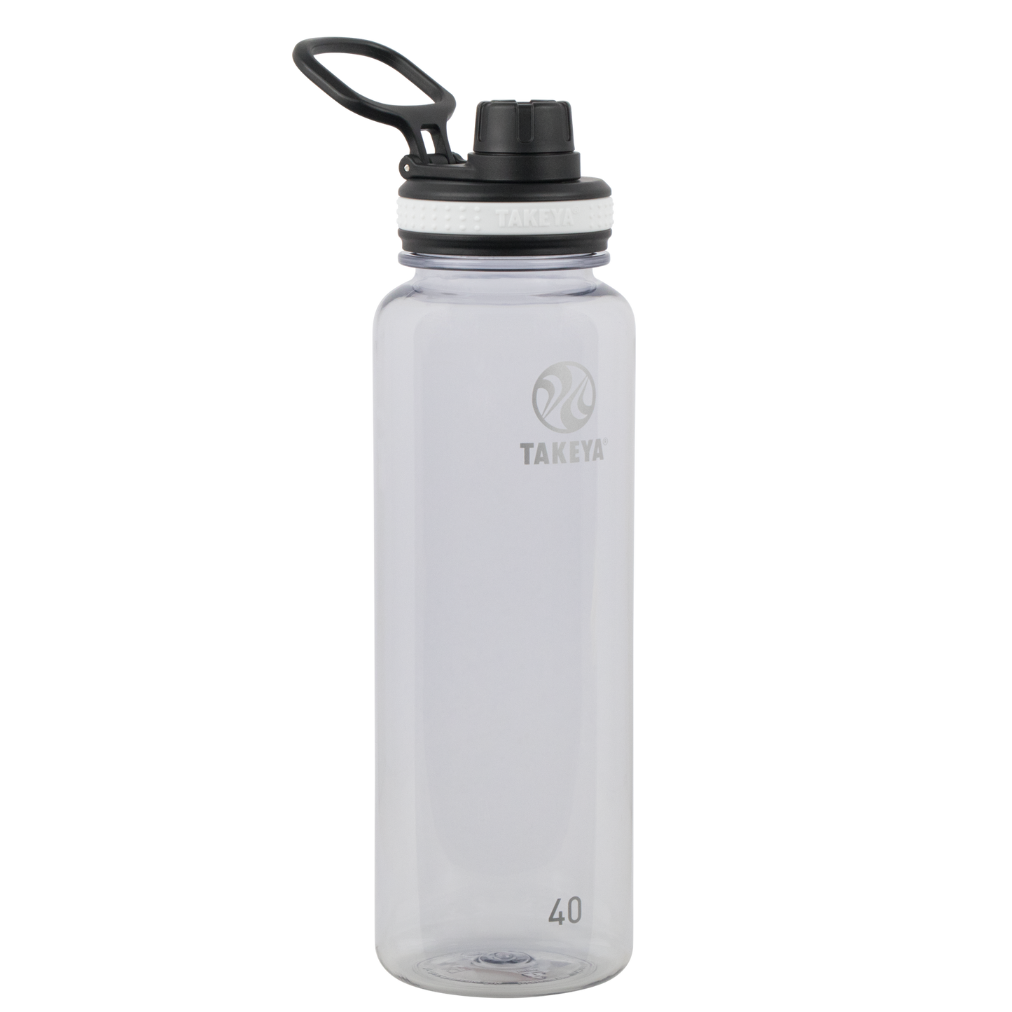 tritan-water-bottle-with-spout-lid-t8 50284-Tritan-Spout_Lid-40-Clear-angle.png