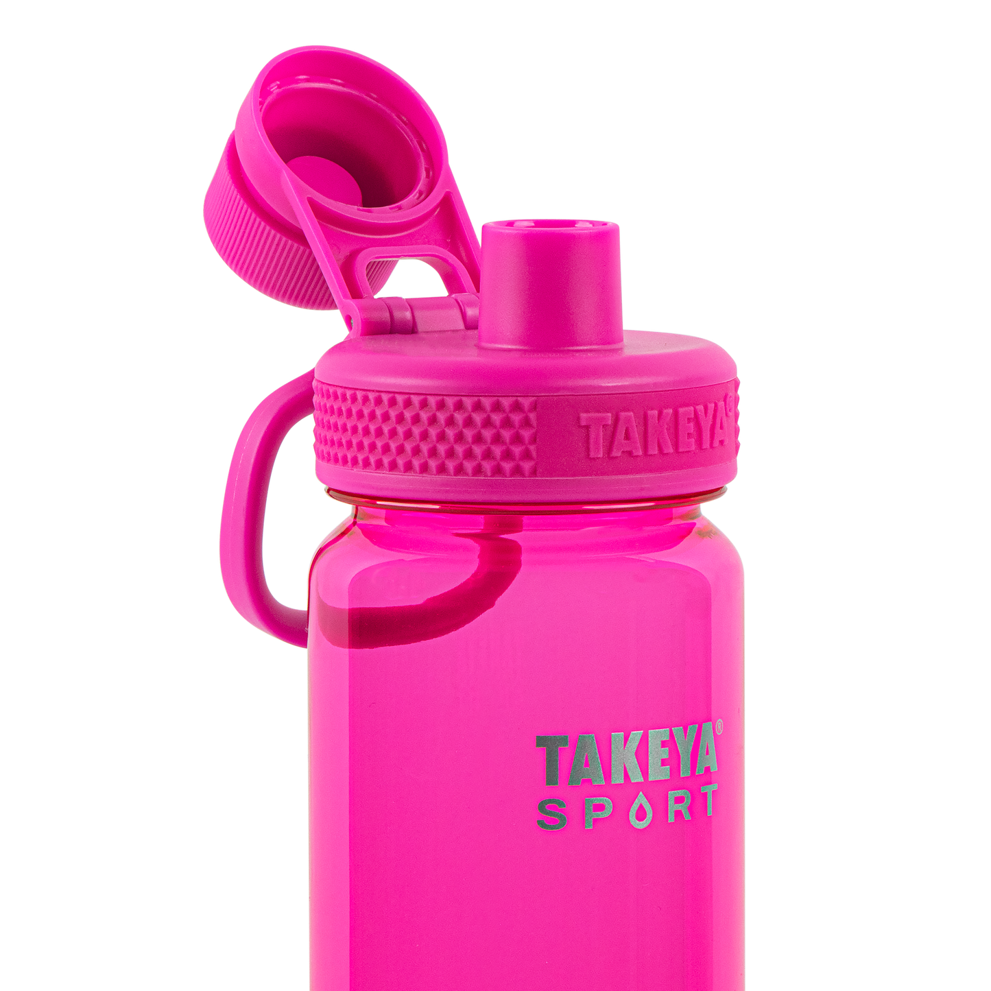 tritan-sport-water-bottle-with-spout-lid-m6 51671-TKS-Tritan-Spout-24-PinkSweep-openlid.png