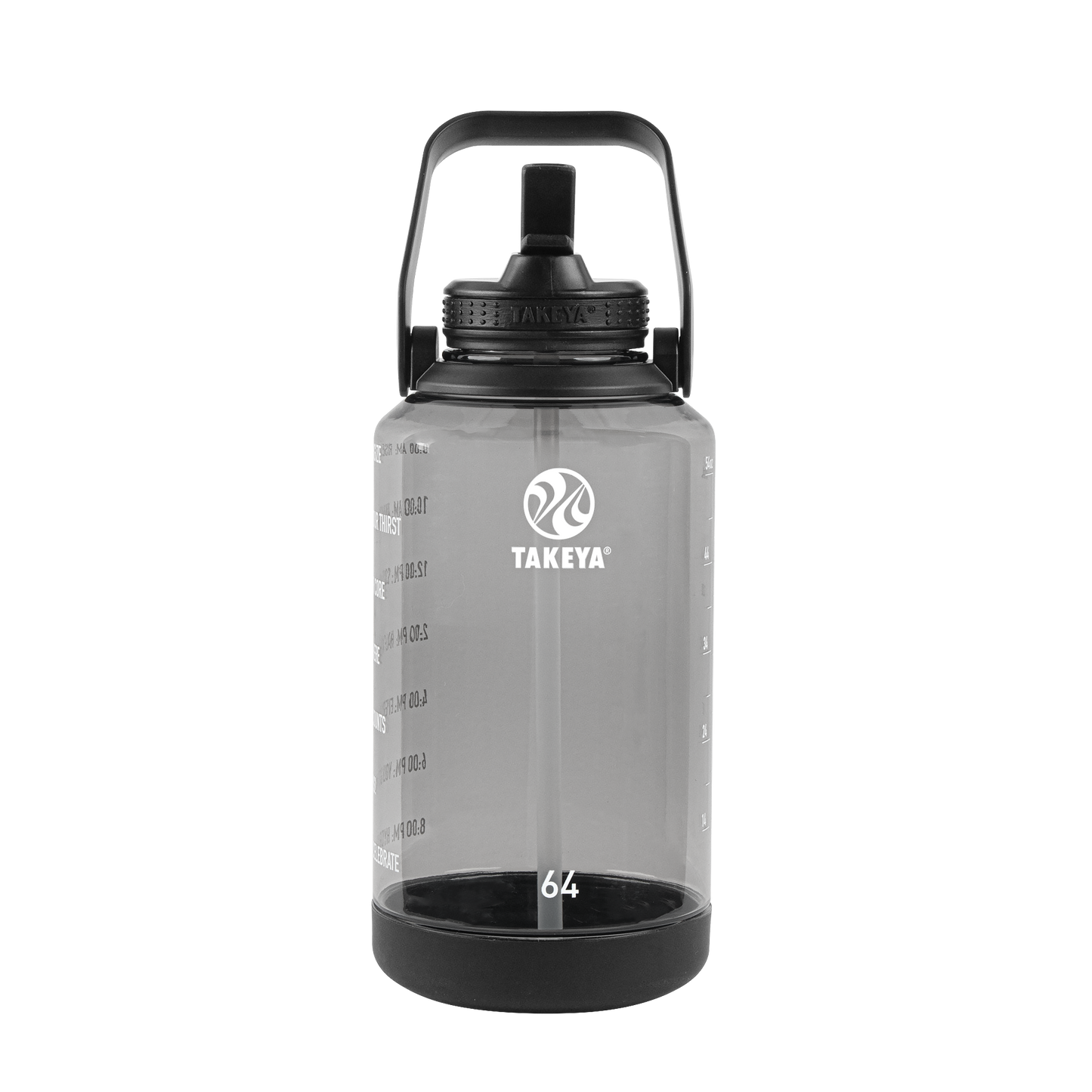 tritan-motivational-water-bottle-with-straw-lid-v5 54145-Tritan-Straw-Motivational-64-StormyBlack-front.png